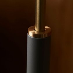 Deluxe Gulvlampe - Gr/Messing - Belid