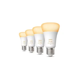 Philips Hue White Ambiance - E27 - 800lm - 4-pak