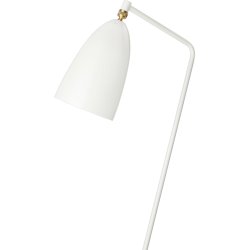 Grshoppa Gulvlampe - Blank Alabaster Hvid - GUBI