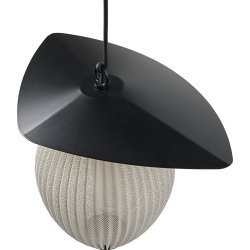 Satellite Pendel - Creme Hvid/Sort - 27 - Udendrs - Gubi