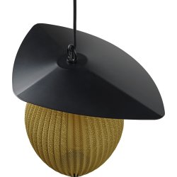 Satellite Pendel - Senneps  Gul/Sort - 27 - Udendrs - Gubi