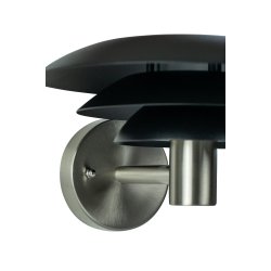 DL25 V�glampe - Udend�rs - Sort/St�l - Dyberg Larsen