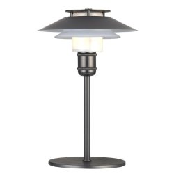 1123 Bordlampe - �18 - Gun Black - Halo Design