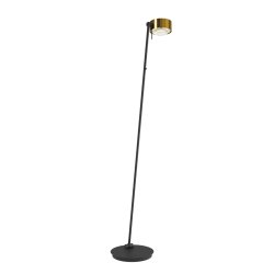 Puk 120 Gulvlampe - LED - Messing - Top-Light