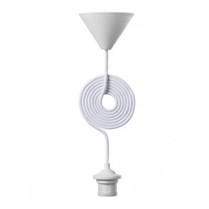 Fatningsst P27 - Hvid/Hvid - Nielsen Light