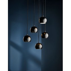 Ball Pendel 12 - Matt Black - Frandsen