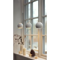 Ball Pendel 12 - Matt White - Frandsen