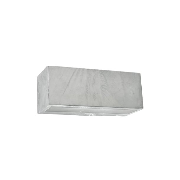 Asker Vglampe - LED - Down - Galvaniseret - Norlys