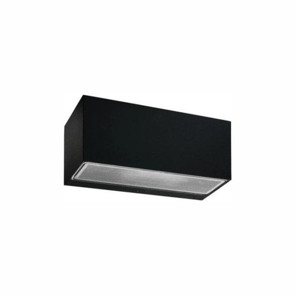 Asker PRO Integreret LED - Down Vglampe - Sort - Norlys