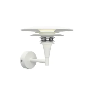 Diablo V�glampe - Matt hvid/Krom - �20 - Belid