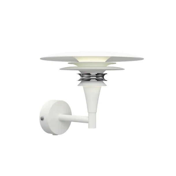 Diablo V�glampe - Matt hvid/Krom - �20 - Belid