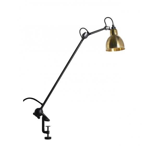 Lampe Gras - Bordlampe - 201-R - Klemlampe - Messing - DCW ditions Paris