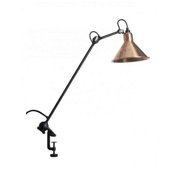 Lampe Gras - Bordlampe - 201-C - Klemlampe - R Kobber - DCW ditions Paris