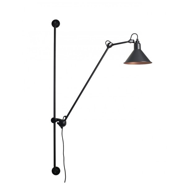 Lampe Gras - Vglampe - 214-C - Sort/Kobber - DCW ditions Paris