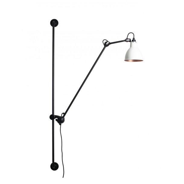 Lampe Gras - Vglampe - 214-R - Hvid/Kobber - DCW ditions Paris