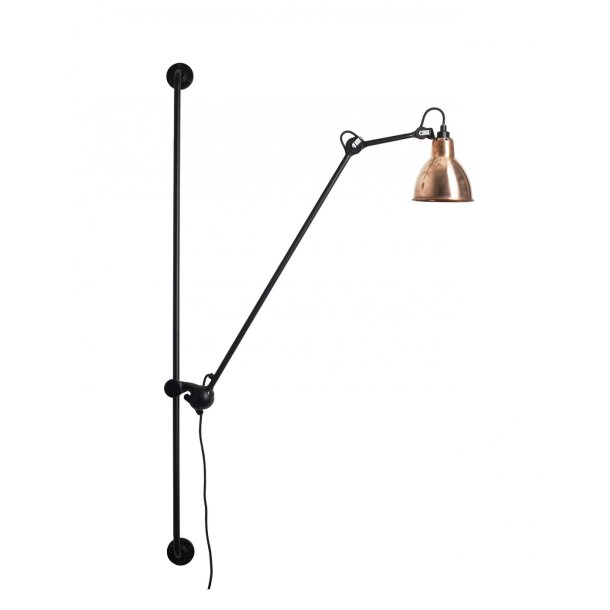 Lampe Gras - Vglampe - 214-R - Sort/R Kobber - DCW ditions Paris