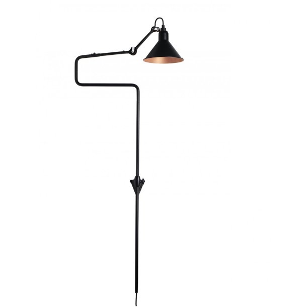Lampe Gras - Vglampe - 217-C - Sort/Kobber - DCW ditions Paris
