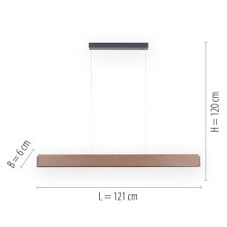 Palma Langbordspendel - Tr - Neuhaus