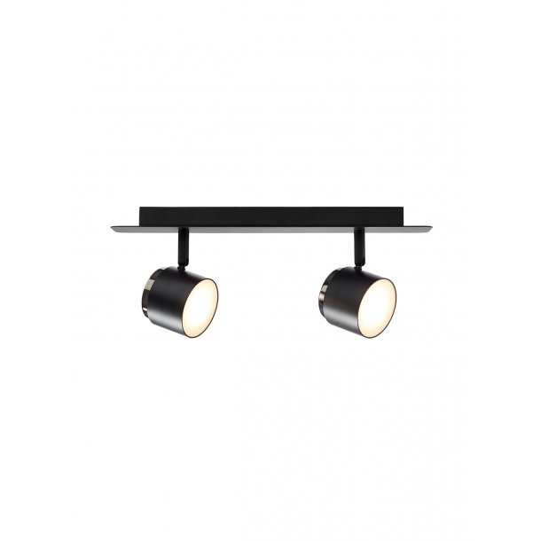 Teater 2 LED loftslampe - Sort - Nielsen Light