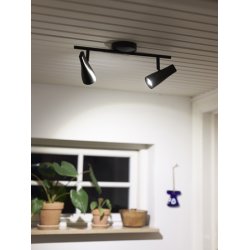 Kile 2 LED loftslampe - Sort - Nielsen Light