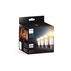 Philips Hue White Ambiance - E27 - 800lm - 4-pak