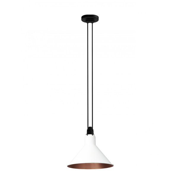 Lampe Gras 322-C - Hvid/Kobber - Pendel - DCW ditions Paris
