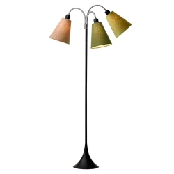 Trafik Gulvlampe - Sort - Nougat/M�rk armygr�n/lys armygr�n - Nielsen Light