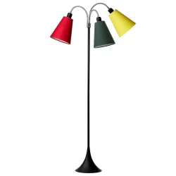 Trafik Gulvlampe - Sort - R�d/Skovgr�n/Gul - Nielsen Light