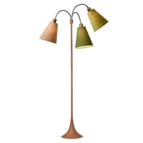 Trafik Gulvlampe - Tr�look - Nougat/M�rk armygr�n/Lys armygr�n - Nielsen Light