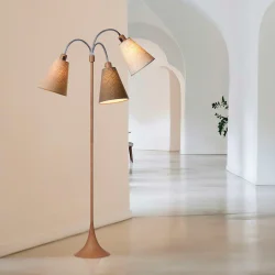 Trafik Gulvlampe - Tr�look - Nougat/Kakaobrun/Sand - Nielsen Light