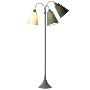 Trafik Gulvlampe - Soft Gr� - Creme/Vintergr�n/Skovgr�n - Nielsen Light