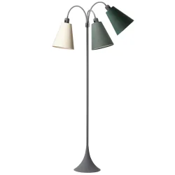 Trafik Gulvlampe - Soft Gr� - Creme/Vintergr�n/Skovgr�n - Nielsen Light