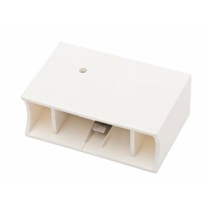 Linestra fatning - 1 polet - Hvid - S14S - GN