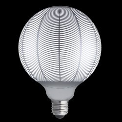 Globe LED - Pine Grey - E27 - 6w - Dmpbar - 2700K - Unison