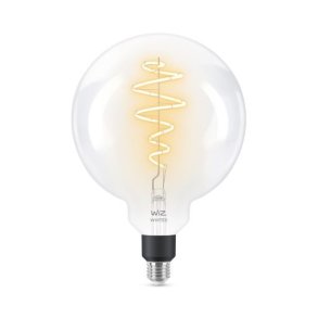 Wiz E27 LED Pre - 470lm - Filament Mega Globe - Justerbar Hvid - Wiz