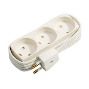 3 stiksdse u/jord - Hvid