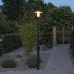 Nova - 221cm - Bedlampe - Sort - Konstsmide