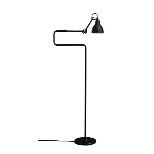 Lampe Gras - Gulvlampe - 411-R - Sort - DCW ditions Paris