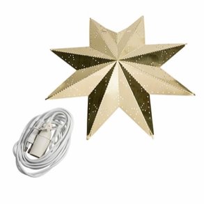 Julestjerne Pendel - Messing - GN