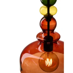 Freja - Glaslampe - Champagne/Gul/Gr�n - �30 - Nielsen Light