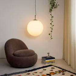 Nora Cafelampe - Opal/Sort - �50 - Nielsen Light