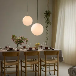 Nora Cafelampe - Opal/Messing - �30 - Nielsen Light