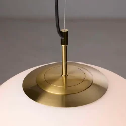 Nora Cafelampe - Opal/Messing - �50 - Nielsen Light
