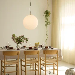Nora Cafelampe - Opal/Messing - �50 - Nielsen Light