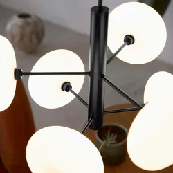 Continentel Pendel - Opal/Matt Sort - �53 - Nielsen Light
