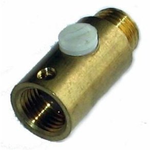 Mess. Klemmenippel 10mm Ind/Udvendig gevind - GN