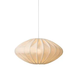 Jasmin Ellipse Pendel - Hvid Oph�ng - Hvid - �50 - Nielsen Light