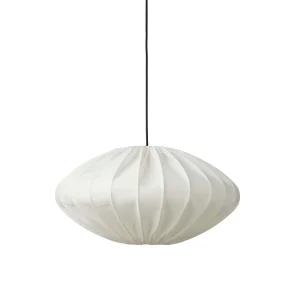 Jasmin Ellipse Pendel - Sort Oph�ng - Hvid - �50 - Nielsen Light