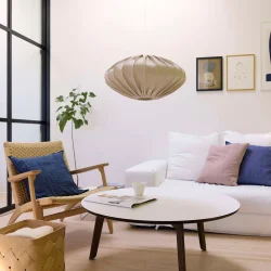 Jasmin Ellipse H�ngesk�rm - Uden Oph�ng - Lys Sand - �50 - Nielsen Light