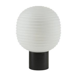  Riflet bordlampe - Opal/Sort - Cozy Living